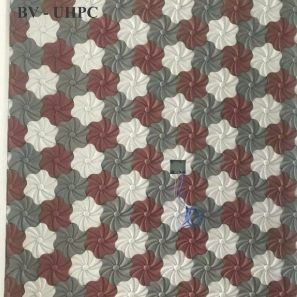 Gạch 3D bông hoa mai