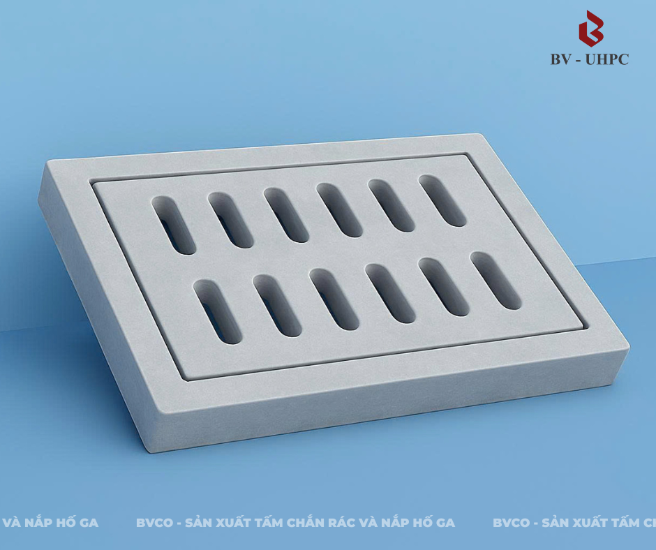 Khả năng tự làm sạch bề mặt của song chắn rác UHPC