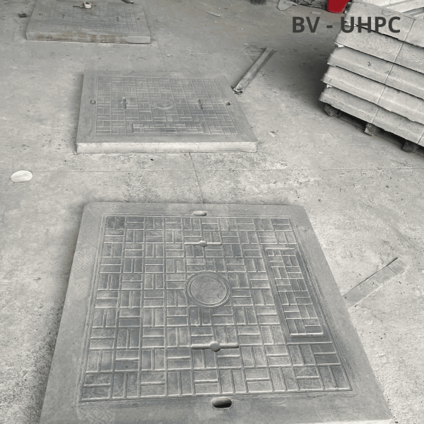 Nắp Hố Ga Không Khung - Ảnh 2