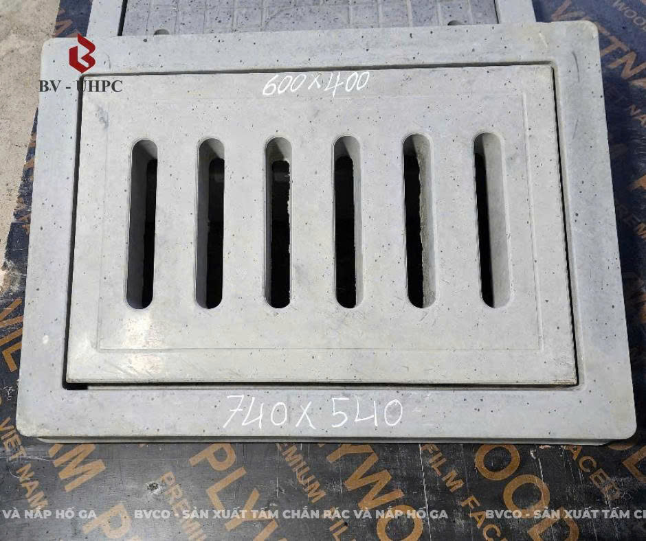 Bộ Tấm Chắn Rác Bê Tông Tính Năng Cao - Ảnh 7