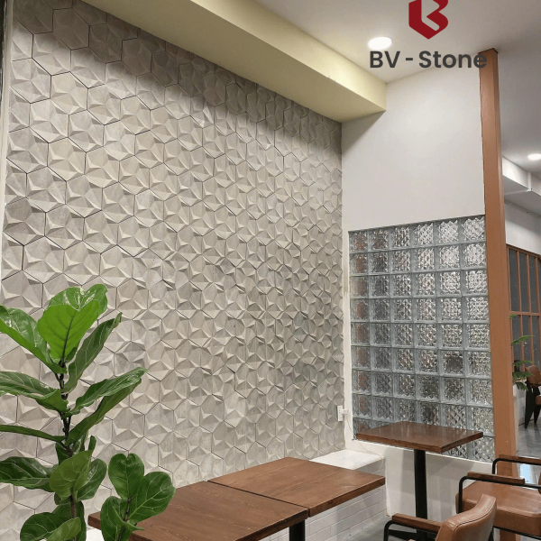 Gạch 3D Lục Giác - Ảnh 5