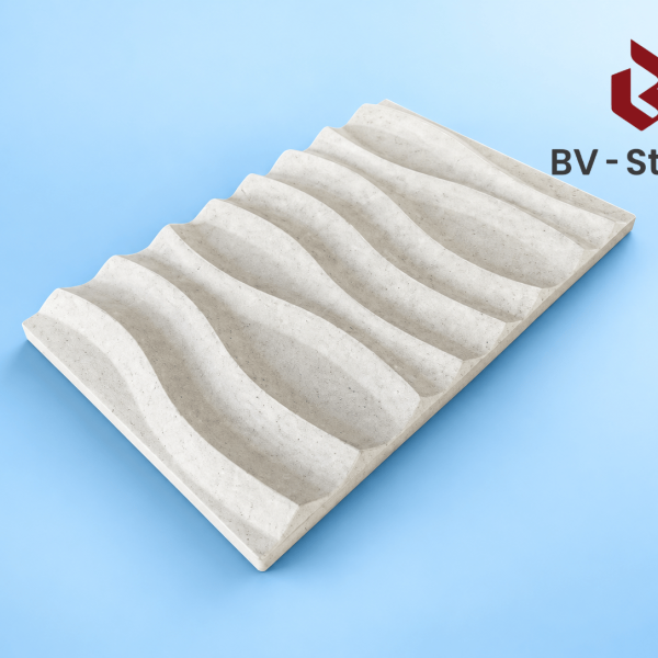 Gạch 3D Lượn Sóng