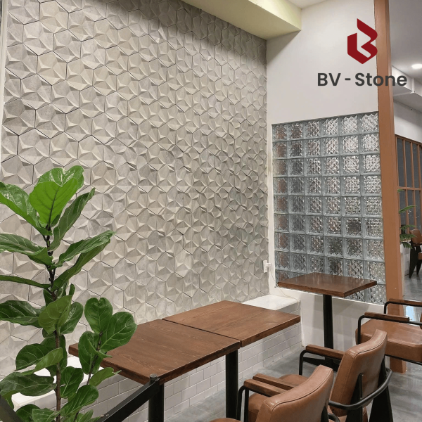 Gạch 3D Lục Giác - Ảnh 3